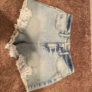 Jean shorts